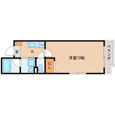 静岡駅 徒歩19分 5階の物件間取画像